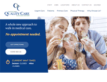Tablet Screenshot of physiciansqualitycare.com